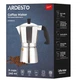 Гейзерна кавоварка Ardesto Gemini Cremona на 6 чашок 0.24л алюміній (AR0806AG) - зображення 6