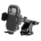 Держатель HOCO Fair push-type car holder (center console) H15 4.5-7" дюймов black - изображение 1