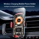 Автодержатель Auto open-close Transparent Wireless Charger XYJ A6 15W RGB - изображение 7