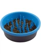 Миска для собак Dexas Slow Feeder Dog Bowl силикон для медленного кормления 1440 мл голубой (PW301-432-2194) - изображение 1