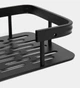 Полка для ванной металлическая органайзер STORAGE RACK Черная - изображение 4