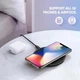 Бездротова зарядка Ugreen 10W Qi Wireless Charging Pad Black (YM1044) - зображення 2