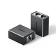 Мережевий спліттер розгалужувач RJ45 Ugreen Black 2 шт (YM1722) - зображення 1