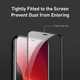 Защитное стекло Baseus 0.25mm Full-screen для iPhone 12 Pro12 Black 2 шт (YM1305) - изображение 4