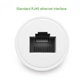 Защитный Ethernet-адаптер от грозы Ugreen RJ45 грозозащита White (YM1490) - изображение 3