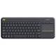 Клавиатура Logitech K400 Plus Black (920-007145) - изображение 1