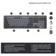 Клавіатура Logitech MX Mechanical Graphite Tactile (920-010757) - зображення 6