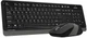 Комплект беспроводной A4Tech FG1010 Black/Grey USB - изображение 1
