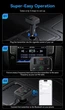 FM-трансмітер, автомобільний зарядний пристрій 35w Baseus Car Wireless MP3 Bluetooth USB type c PD, швидка зарядка - изображение 8
