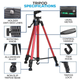Штатив для телефона TriPod ART-3366/5775 0.50-1.40 м 3 секции с пультом Чехол - изображение 5