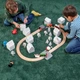 Шаблон города из 10 частей из картона IKEA МОЛА, белый, 704.953.47 - изображение 5