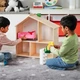 Кукольный дом IKEA ФЛИСАТ, Полка навесная, бежевый, белый, 502.907.85 - изображение 7