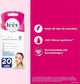 Woskowe paski Veet Sensitive Skin Facial Hair Removal Wax Strips Pure 20 szt (8428076000274) - obraz 2