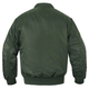 Куртка Бомбер летная US BASIC MA1 FLIGHT JACKET Олива 2XL - зображення 4