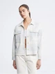 Куртка демисезонная короткая женская Calvin Klein 339930074 XL Голубая (1159795972) - изображение 1