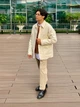 Куртка демисезонная мужская Uniqlo 216048678 L Бежевая (1159795705) - изображение 6