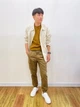 Куртка демисезонная мужская Uniqlo 216048678 L Бежевая (1159795705) - изображение 13
