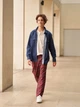 Джинсовая куртка мужская Uniqlo 694778482 XL Синяя (1159795744) - изображение 13