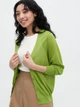 Кардиган вязаный женский Uniqlo 451476613 XS Зеленый (1159795922) - изображение 1