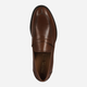 Loafersy męskie skórzane Geox U028QD000NC 45 Ciemnobrązowe (8050036062277) - obraz 4