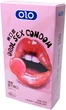 Презервативи OLO Ultrathin Oral Sex Ультратонкі Полуниця 10 шт (ROZ6400230149) - зображення 1