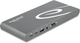 Stacja dokująca Delock 2xDisplayPort/HDMI/3xUSB3.2/RJ45 Ethernet/Audio/2xUSB-C Grey (4043619877720) - obraz 4