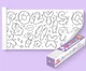 Раскраска в рулоне 3 метра Superdots раскраска буквы, цифры и другие фигуры - изображение 1