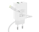 Мережевий зарядний пристрій Borofone BA56A PD 20W + QC 3.0 Type C to Lightning - зображення 3