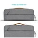 Чехол-сумка для ноутбука Grand-X SLX-14G 14" Grey - изображение 2