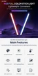 Ручна фотолампа Light Stick VILTROX K60 RGB 20W (2500-8500К) комплект з двох ламп та решіткою - зображення 2