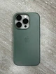 Чехол противоударный кожаный OEMG Guard Shockproof Leather Case with MagSafe для Apple iPhone 15 Pro Max (6.7") Evergreen - изображение 1