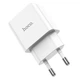 Мережевий зарядний пристрій HOCO C106A Leisure Single Port Charger 1USB 10.5W 2.1A White - зображення 6
