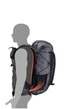 Туристический рюкзак от Naturehike Rock NH19BP095, объем 60+5л, черного цвета. - изображение 2