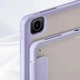 Чехол книжка WIWU Defender Protectived Case Smart Cover With Pencil Slot для Apple iPad Pro 11'' 2018 2019 2020 2021 2022 (A12Z Bionic M1 M2) / Air 4 10.9" Air 4 / 5 10.9" 2020 2021 2022 / Air 2025 Light Purple - изображение 3