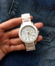 Женские часы Fossil CE1002 / Белый браслет - изображение 2