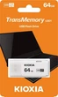 Флеш память USB KIOXIA TransMemory U301 64GB USB 3.2 Gen 1 White (LU301W064GG4) - изображение 3