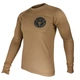 Лонгслів KRAMATAN AIRBORNE FORCES OF UKRAINE Койот XXL - зображення 2