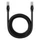 Патч-корд Baseus High Speed CAT5 Gigabit Ethernet Cable (Round Cable) 5m (B00133206111-05) black - зображення 1