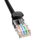 Патч-корд Baseus High Speed CAT5 Gigabit Ethernet Cable (Round Cable) 5m (B00133206111-05) black - зображення 2