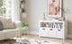 Комод у вітальню Black Loft_Apartament 30 х102 х 60 см білий - зображення 3