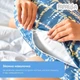 Подушка для вагітних і годування U-подібної форми ТМ PAPAELLA 30х190 см з ґудзиком акварель денім - зображення 5