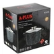 Каструля з мармуровим покриттям A-PLUS 1515 чорна 10.9л - изображение 4