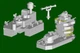 Збірна модель 1/700 важкий крейсер Королівського флоту Великобританії HMS York Trumpeter 06745 - зображення 6