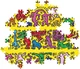 Пазл Clementoni Museum Collection Novo Art Series - Keith Haring Кіт Харінг 1000 шт. (39755) - зображення 3