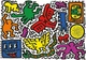 Пазл Clementoni Museum Collection Novo Art Series - Keith Haring Кит Харинг 1000 шт. (39756) - изображение 2