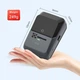 Портативный принтер этикеток UKRMARK UP27GY Bluetooth, серый, для печати на этикетках и термобумаге - изображение 5