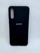 Чехол Silicone Cover Full для Samsung Galaxy A50 Черный - изображение 1