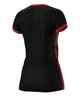 Футболка волейбольная женская RIGO TANGO Black-Red M - изображение 3