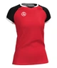 Футболка волейбольна жіноча RIGO MEDUSA Black-Red 3XL - зображення 1