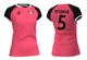 Футболка волейбольна жіноча RIGO MEDUSA Black-Pink 3XL - зображення 2